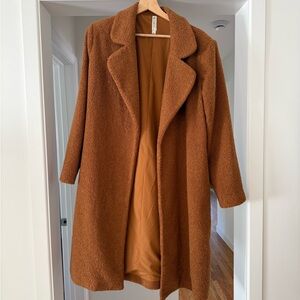 Women's Teddy Long Coat